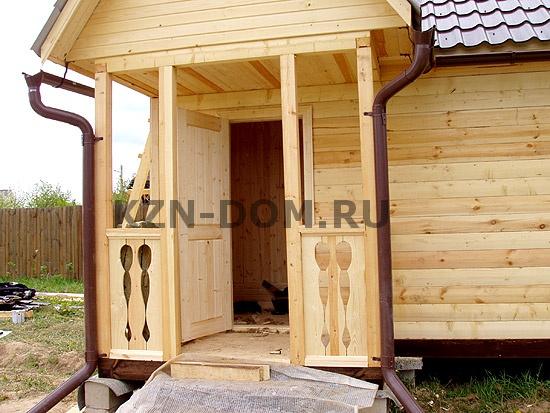 строительство крыльца деревянного дома